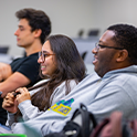 AI students in a lecture