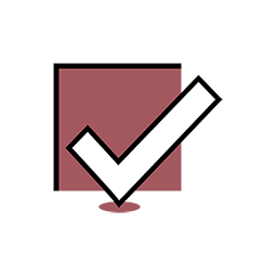 branded checkmark icon
