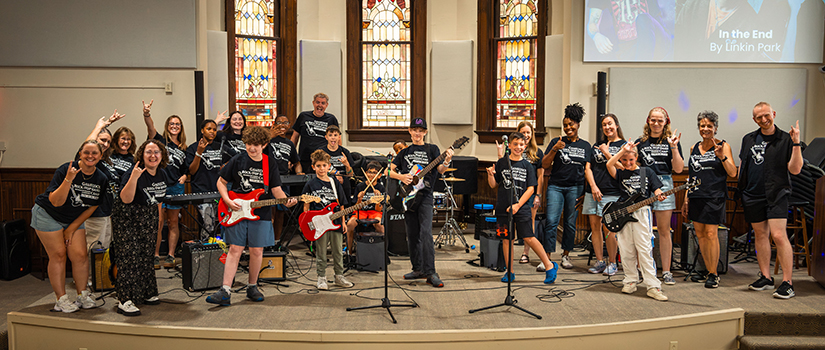 2026 Gamecock Rock/Pop Band Camp participants