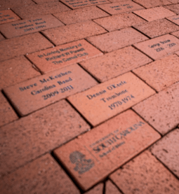 Bricks at Copenhaver Band Hall