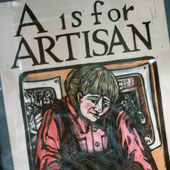 children’s book cover 'A is for Artisan'