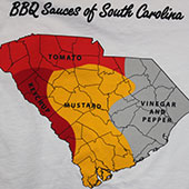 SC barbecue sauce preferences graphic