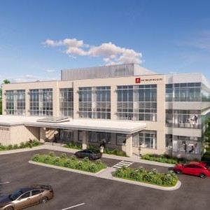 Rendering of USC's Brain Health Center