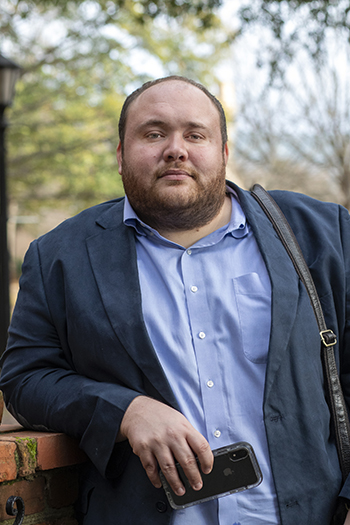 Josh Dawsey on the UofSC Horseshoe